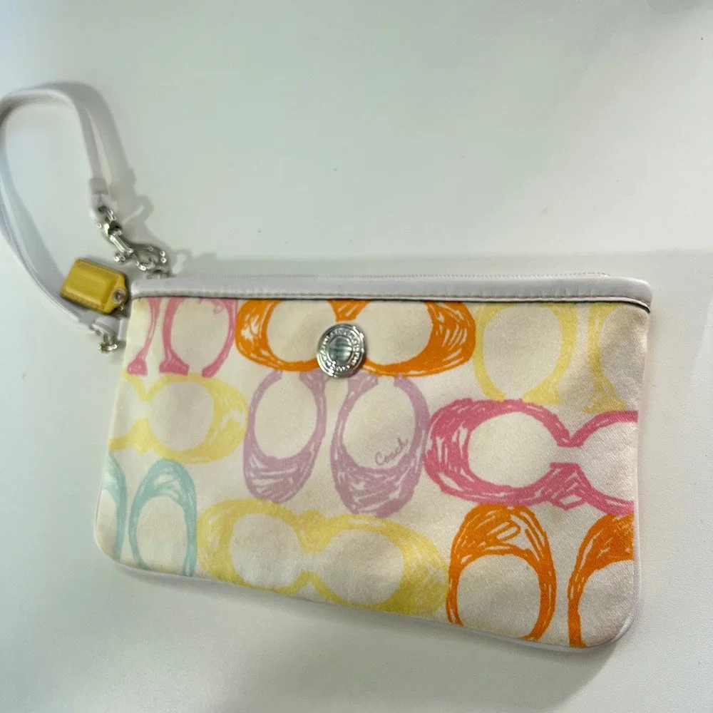 Coach keywords wristlet